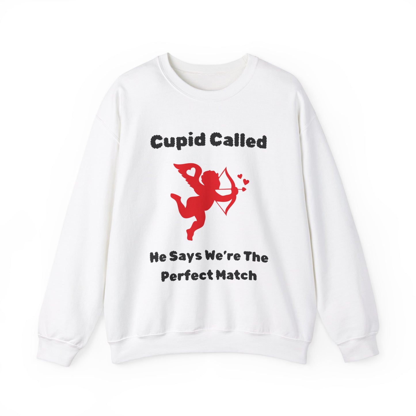 Cupid Called (red) Crewneck Sweatshirt