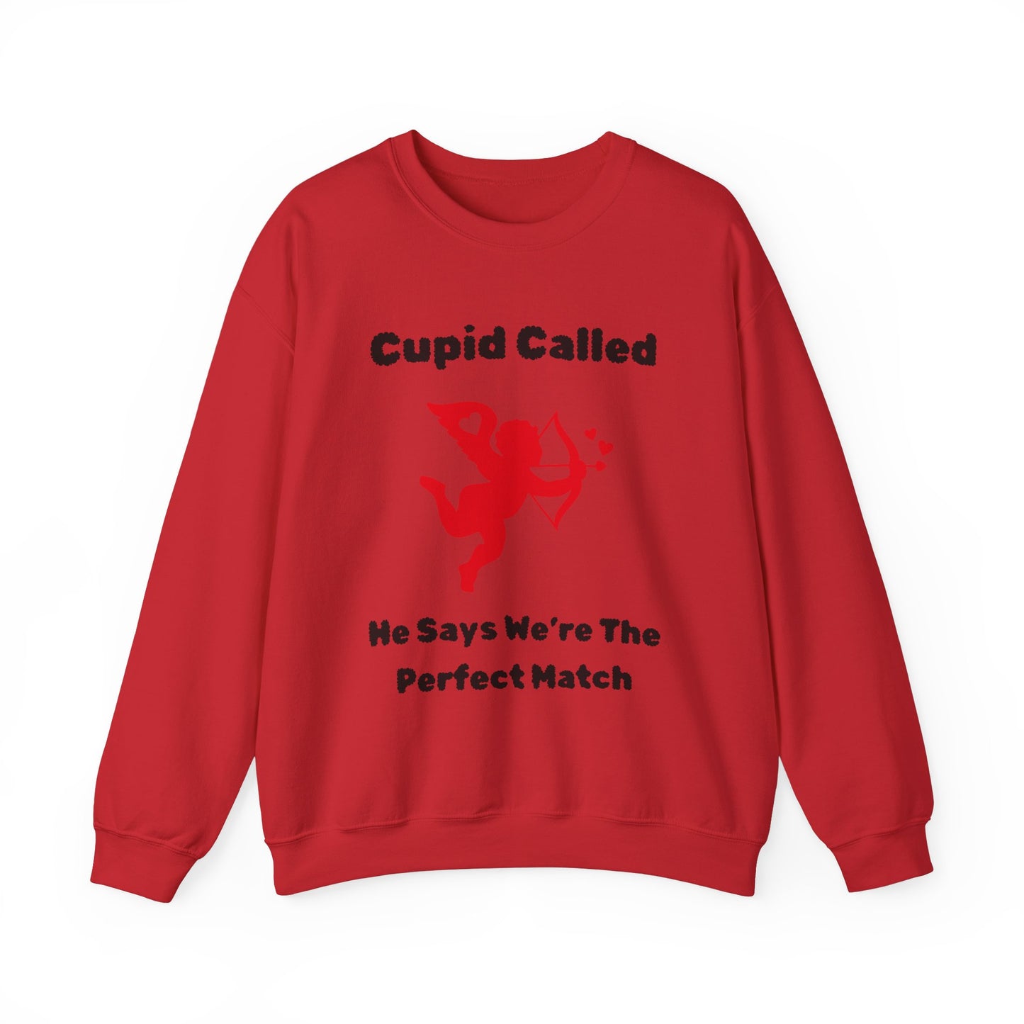 Cupid Called (red) Crewneck Sweatshirt