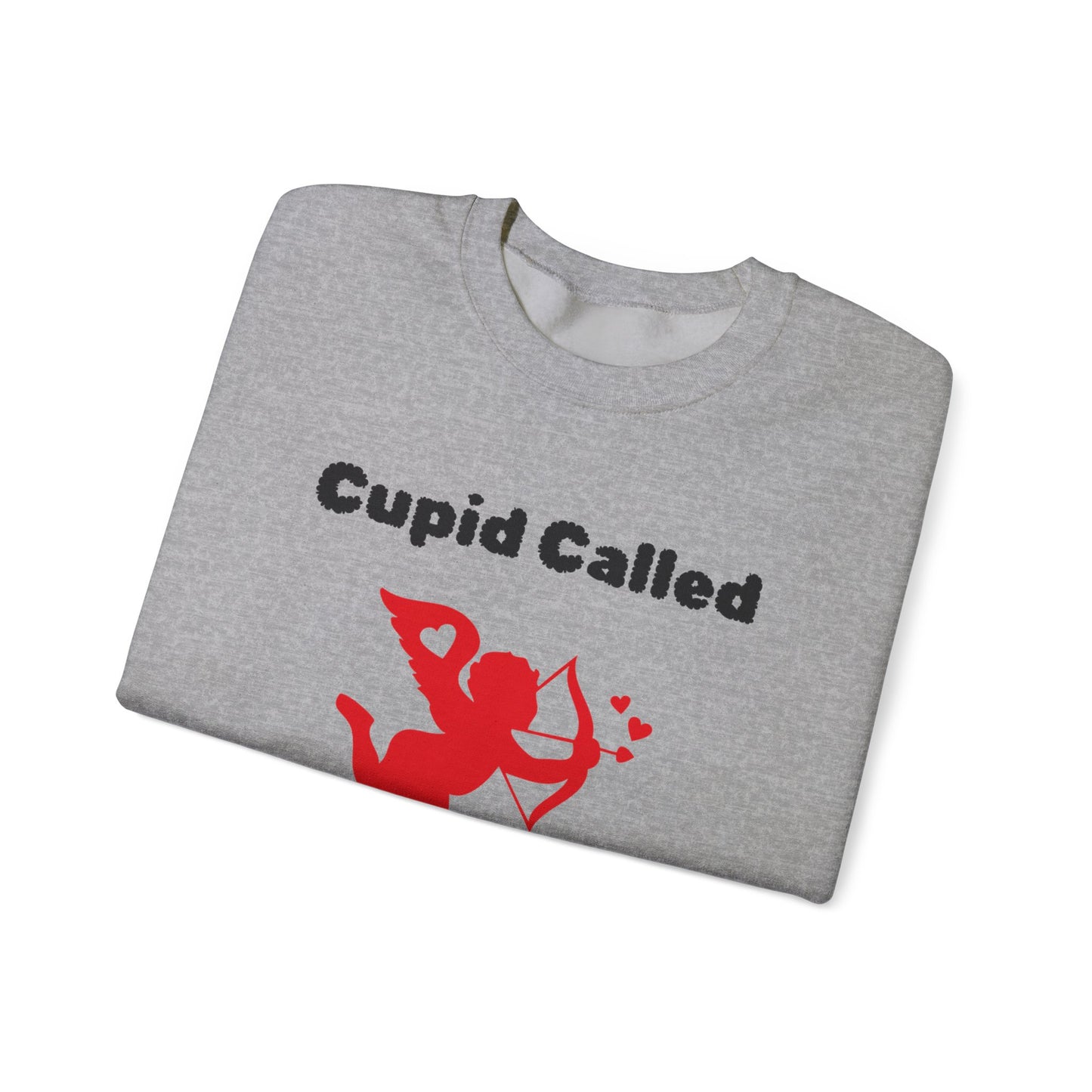 Cupid Called (red) Crewneck Sweatshirt