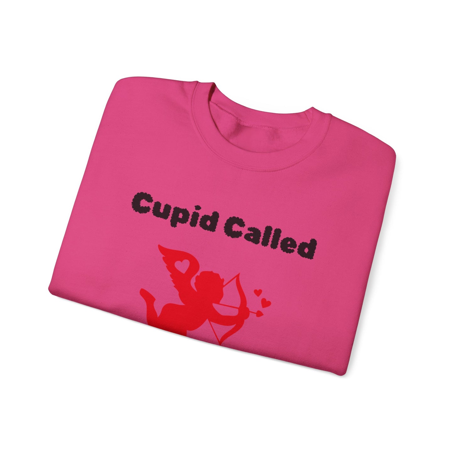 Cupid Called (red) Crewneck Sweatshirt