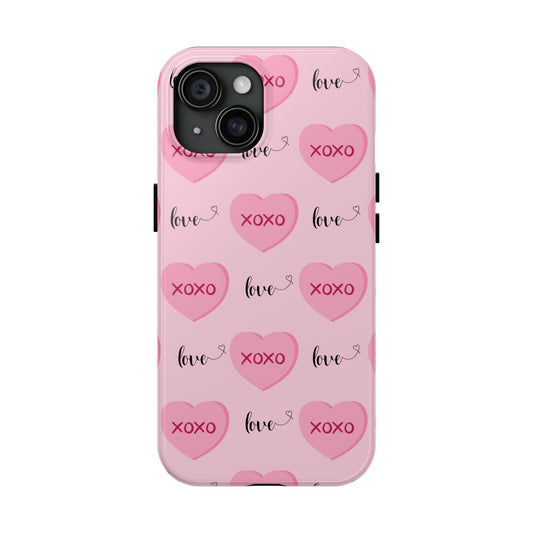 Heart XOXO Phone Case