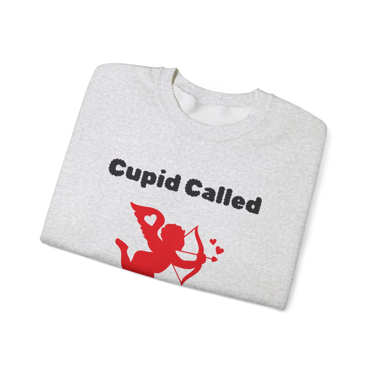 Cupid Called (red) Crewneck Sweatshirt