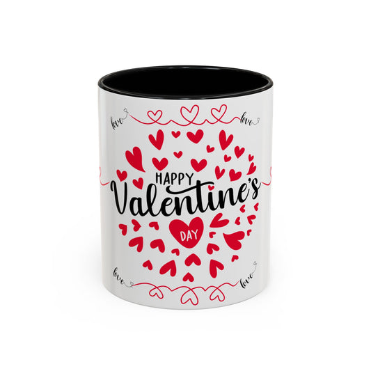 Happy Valentine’s Coffee Mug (11, 15oz)