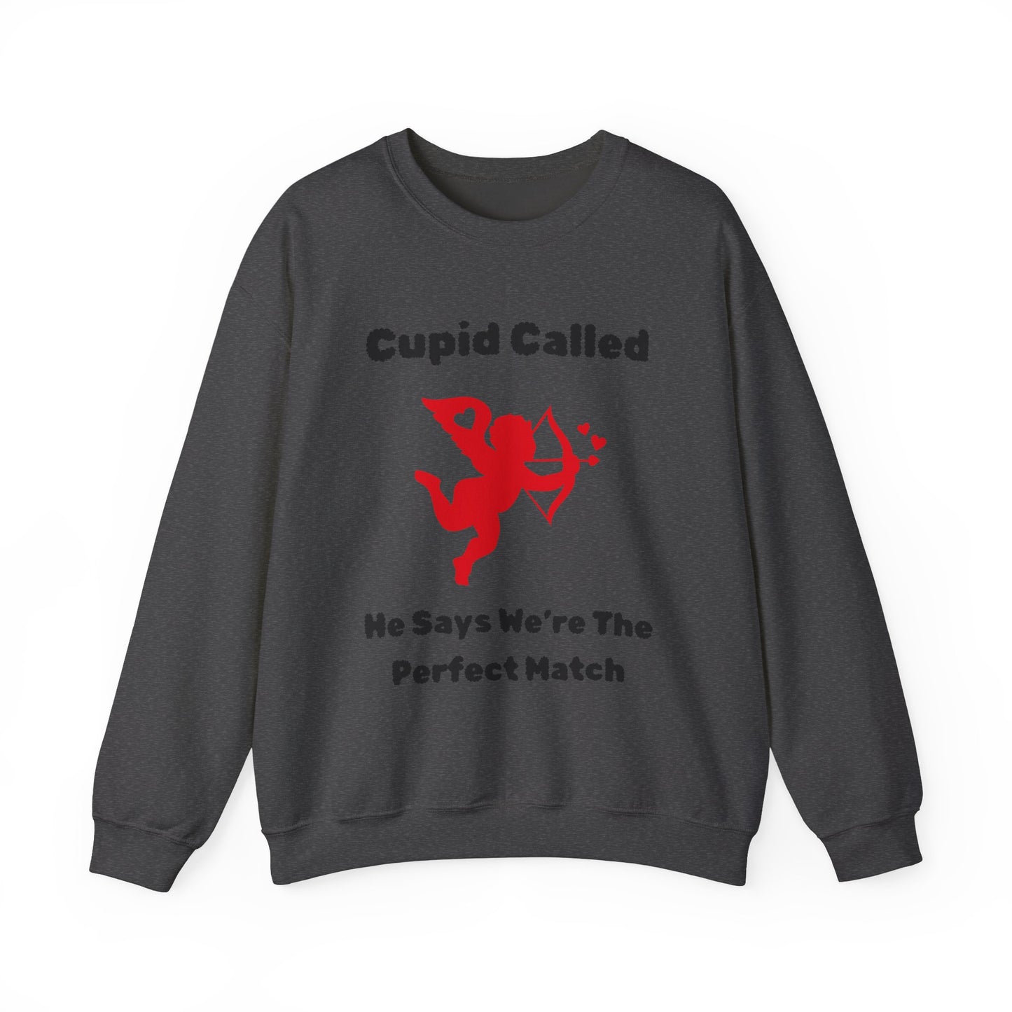 Cupid Called (red) Crewneck Sweatshirt