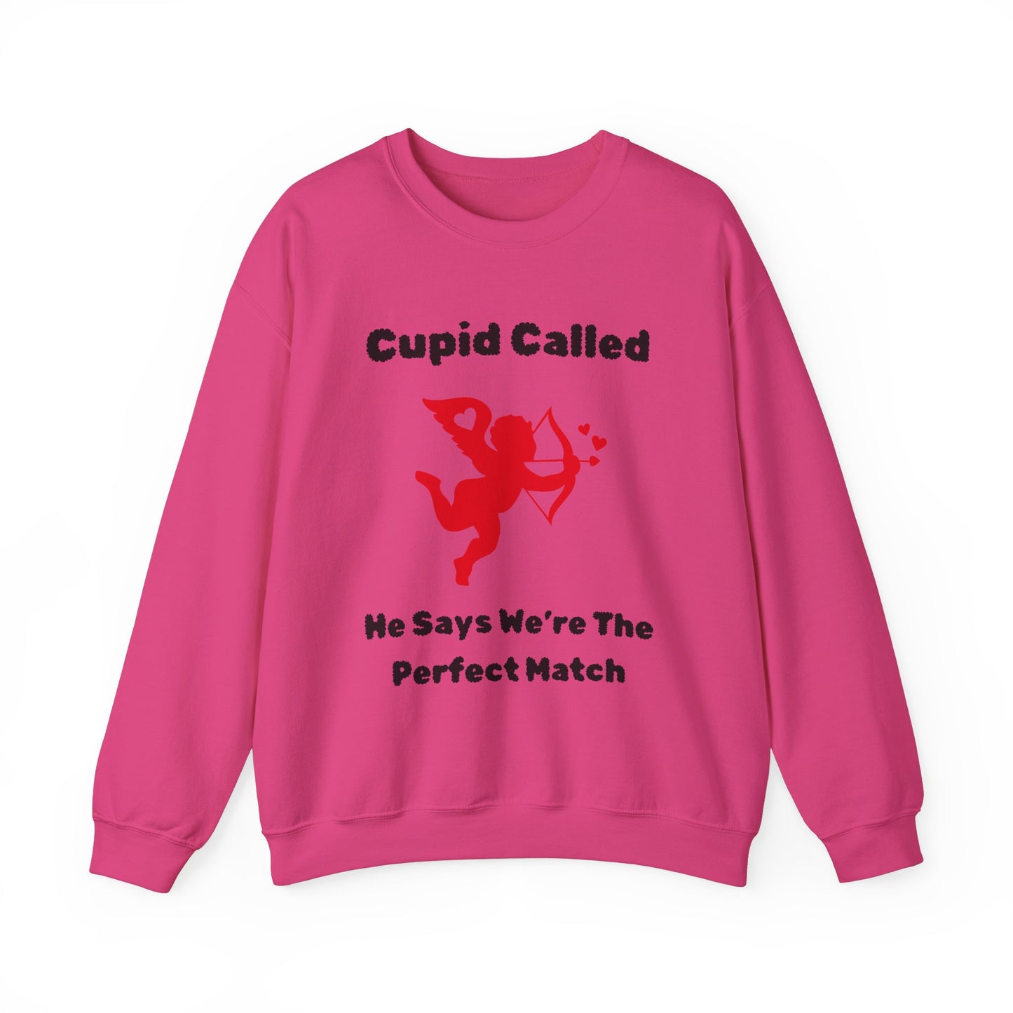 Cupid Called (red) Crewneck Sweatshirt