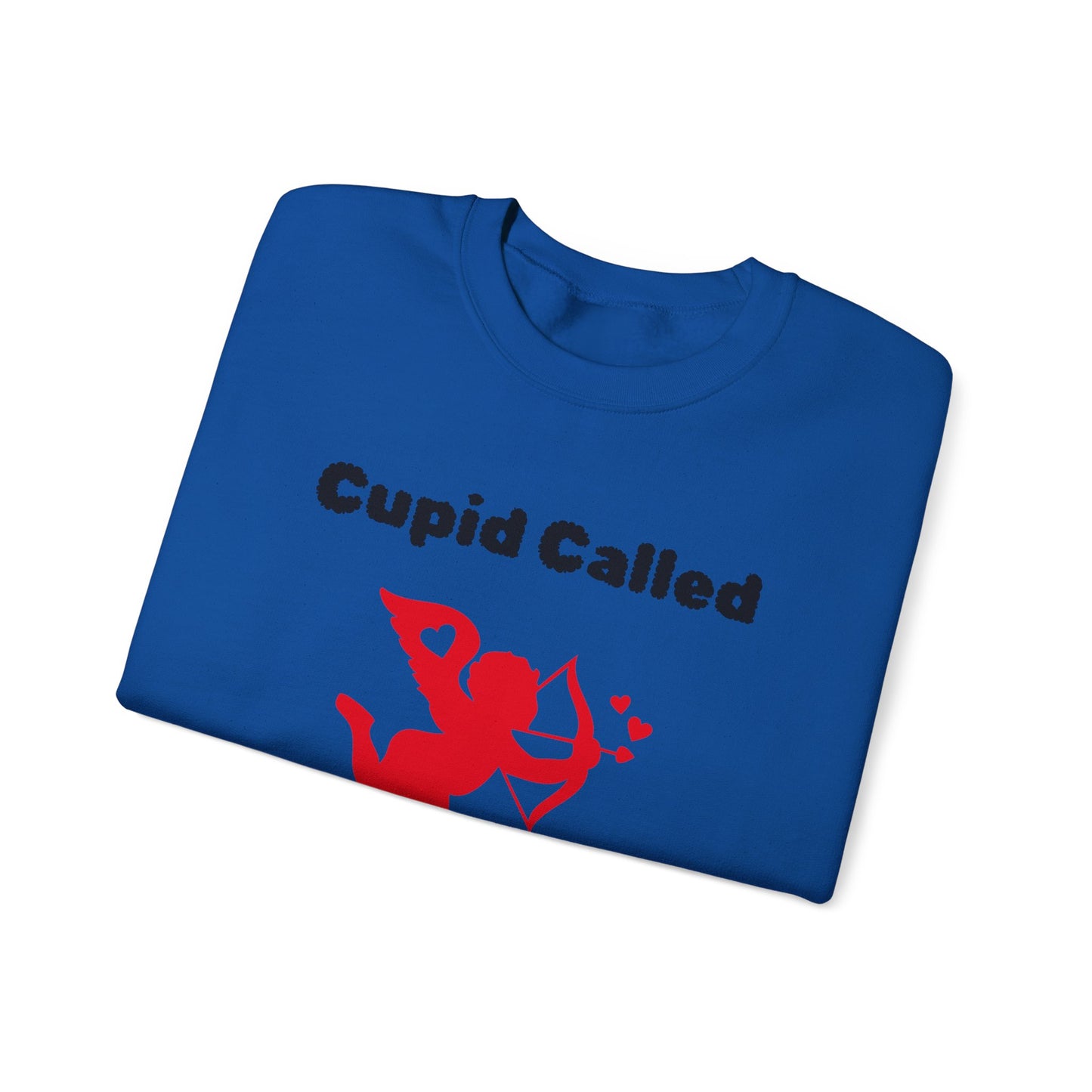 Cupid Called (red) Crewneck Sweatshirt