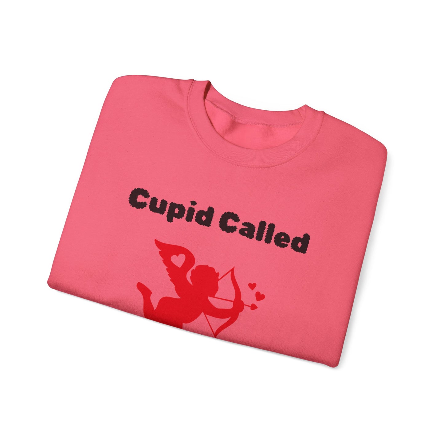 Cupid Called (red) Crewneck Sweatshirt